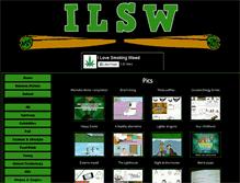Tablet Screenshot of ilovesmokingweed.com